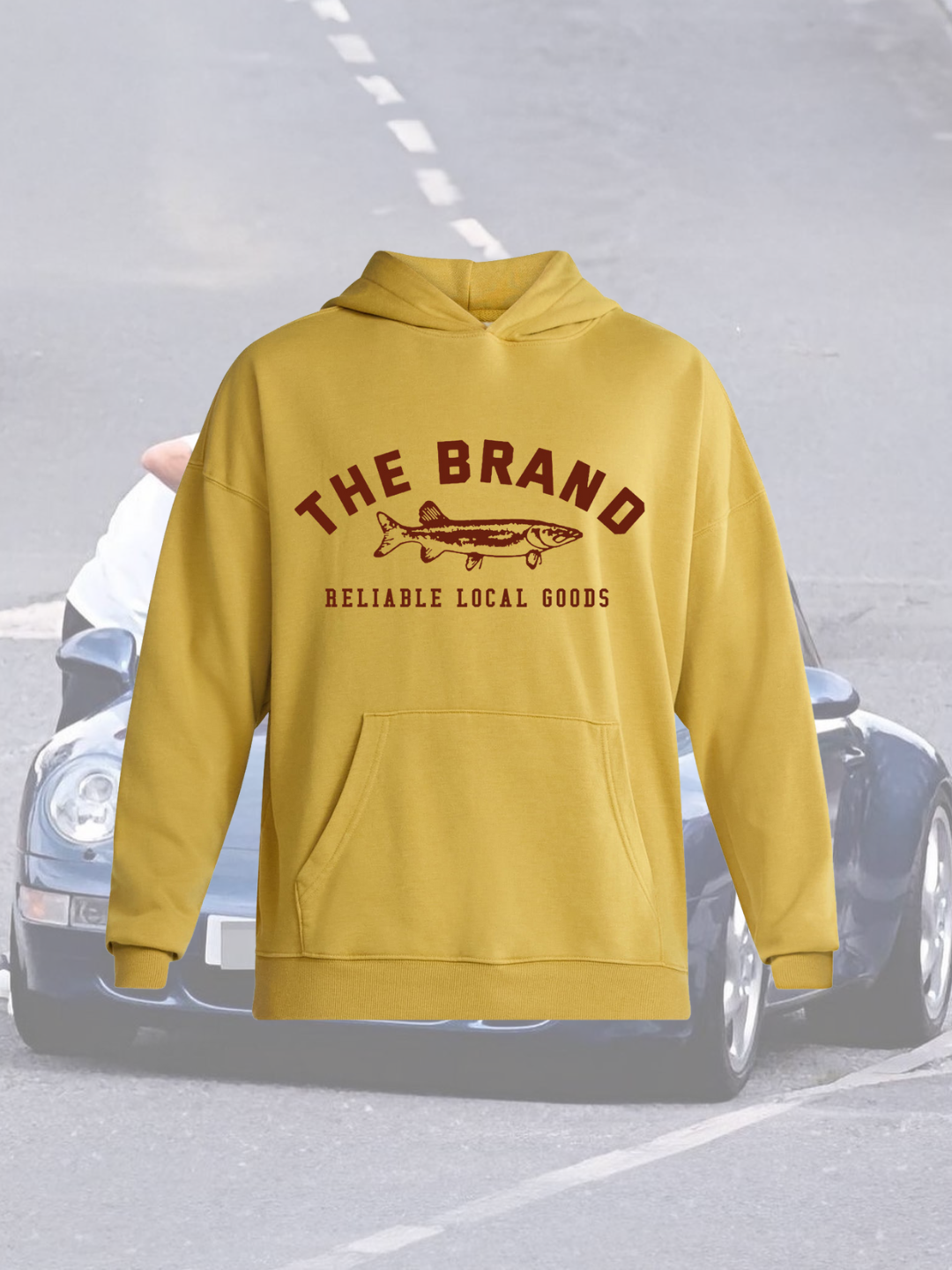 The Brand Sardine Mustard Hoodie