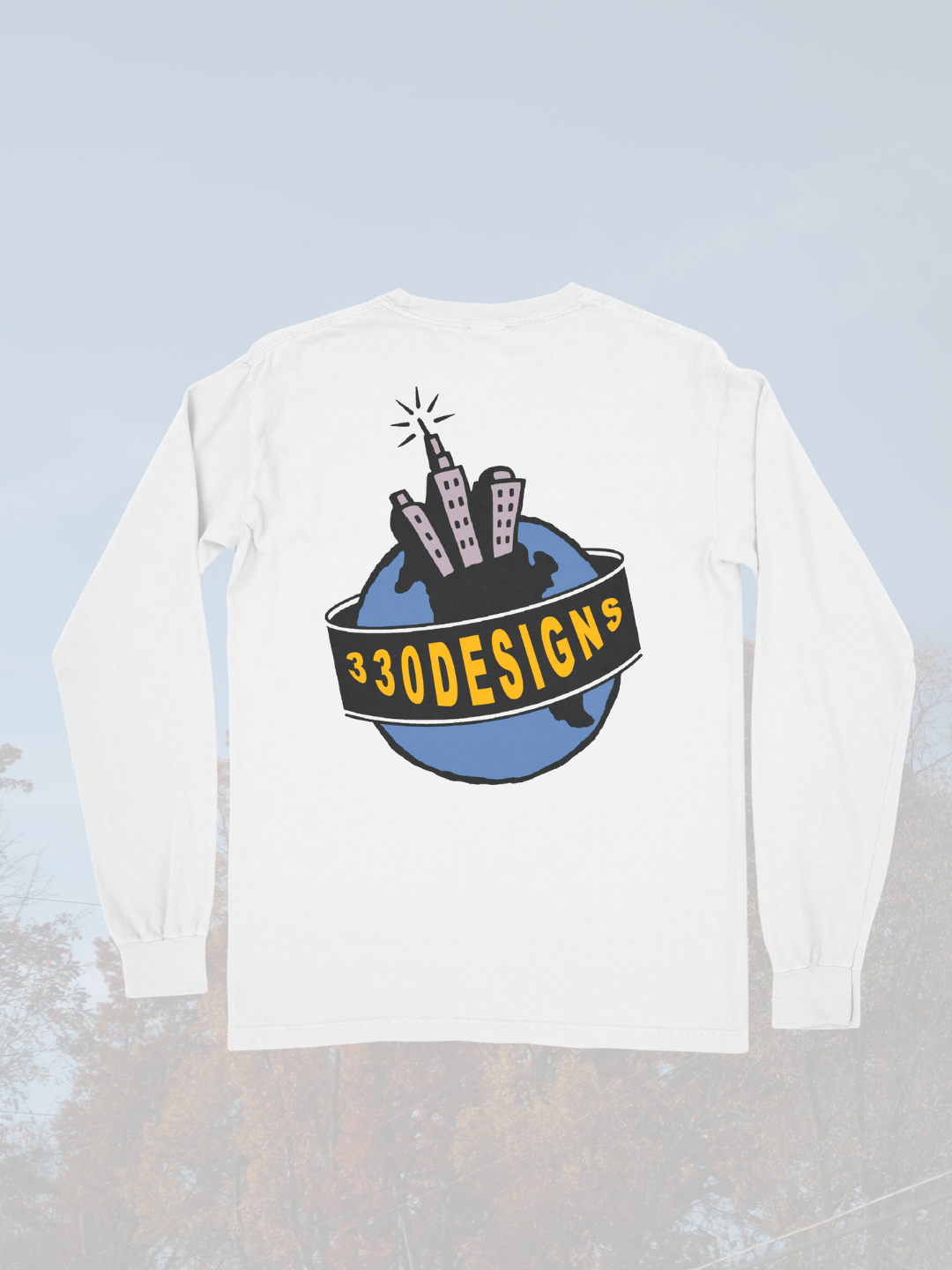 330Designs Globe Central Long Sleeve