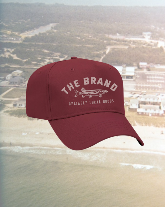 THE BRAND SARDINE LOGO MAROON HAT